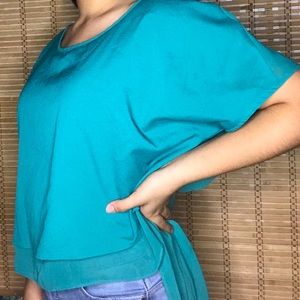 Bisou Bisou short sleeve blouse